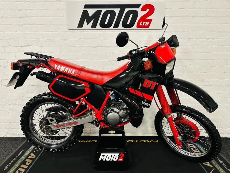 1988 YAMAHA DT 125R ROAD LEGAL MOTORCYCLE (RARE BIKE) CLASSIC  DT DTR YAMAHA 