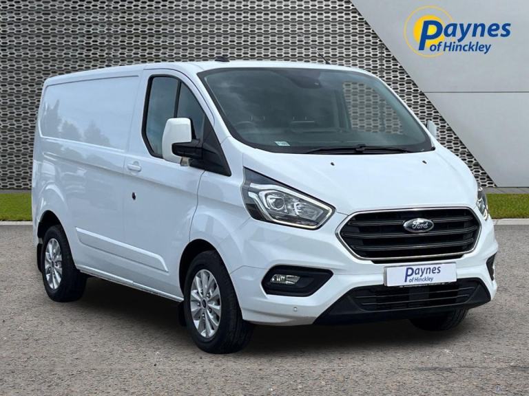2023 Ford Transit Custom 300 L1 H1 Limited 2.0L 130PS 6 Spd Frozen White 1 OWNER