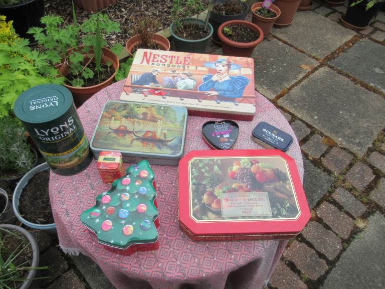Tinplate boxes
