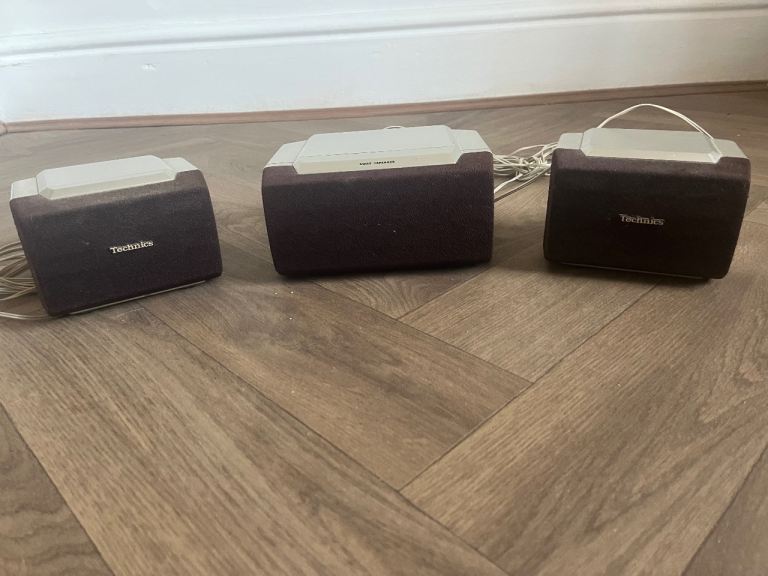 TECHNICS SURROUND SOUND SPEAKERS SBPT96 BOXED
