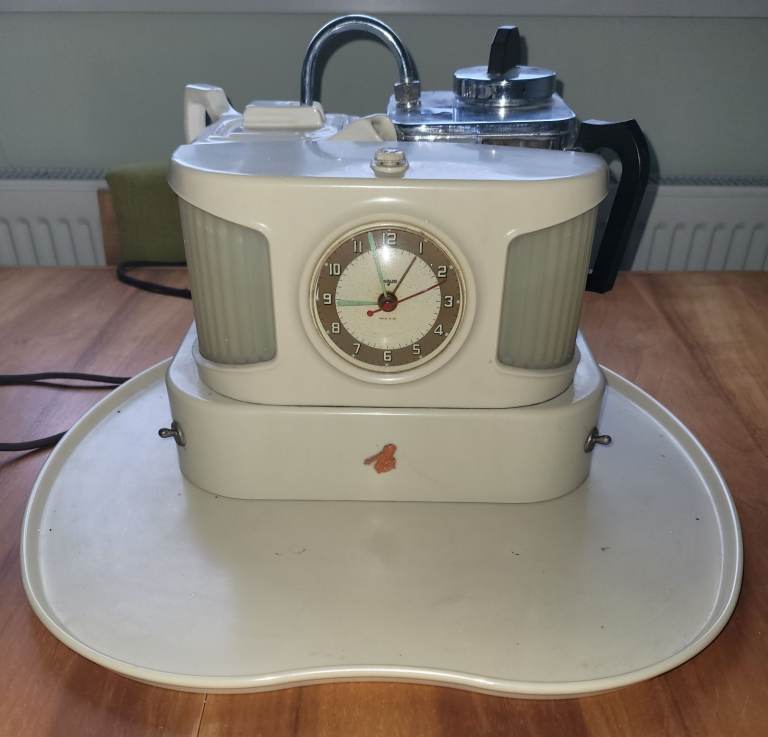 Vintage Teasmade Alarm Clock Tea Maker – Renovated, working