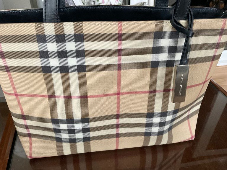 Vintage Burberry tote bag 