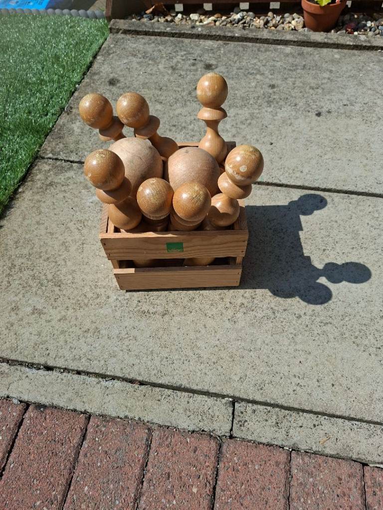 Vilac Wooden Garden skittles
