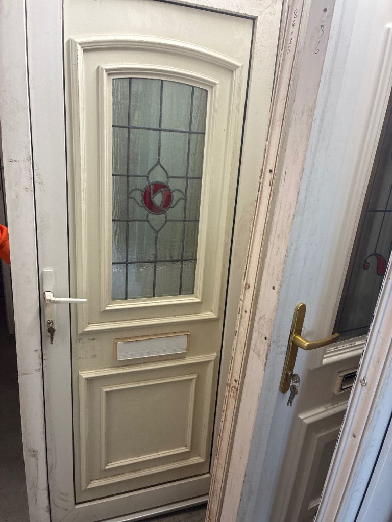PVC front door