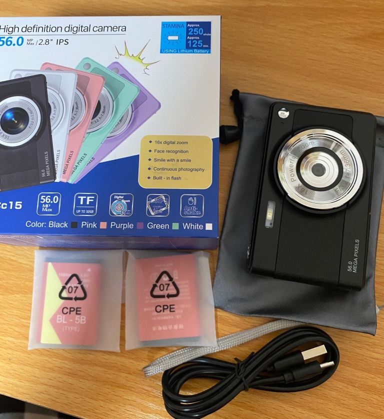 Digital Camera Black new in box