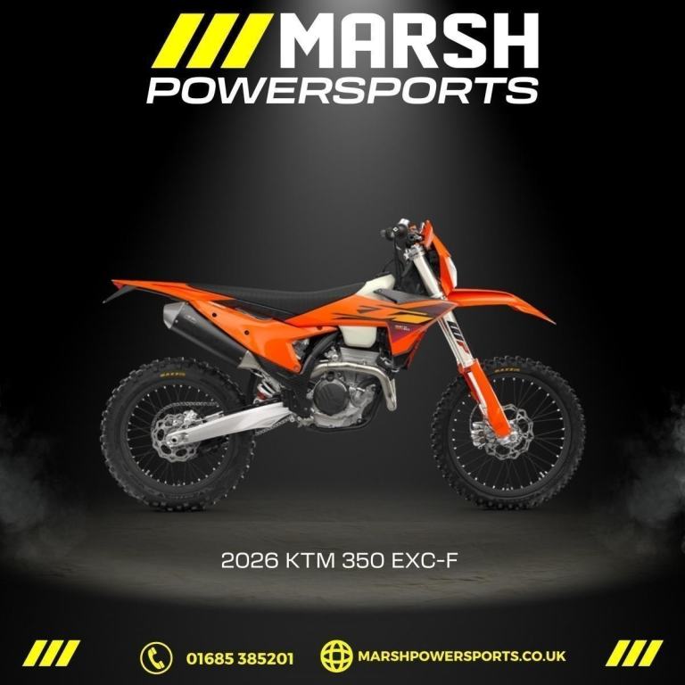 350 EXC-F 2026 Model - KTM Main Dealer - IN STOCK!