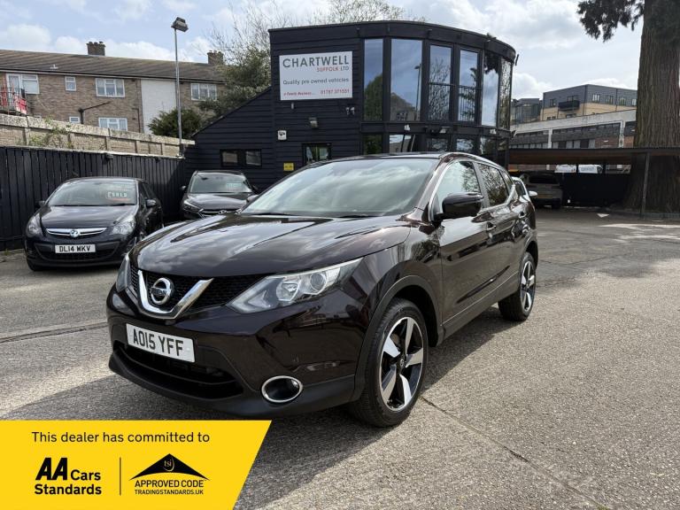 2015 Nissan Qashqai 1.2 DiG-T N-Tec 5dr Xtronic HATCHBACK Petrol Automatic