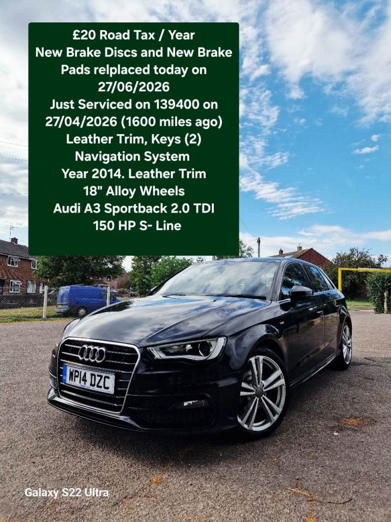 Audi, A3, Hatchback, 2014, Manual, 1968 (cc), 5 doors