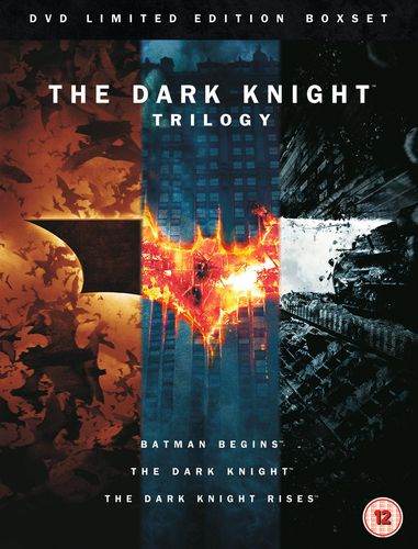The Dark Knight Trilogy DVD (2012) cert 12 6 discs