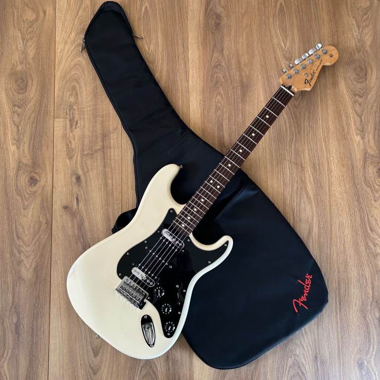 image for Fender Stratocaster – HSH Electric Guitar – with gig bag. Rare find