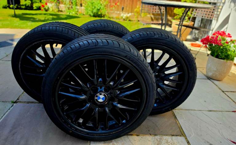 Set of 4 BMW Style Alloy Wheels with Brand New Farroad 255/35ZR18 Tyres