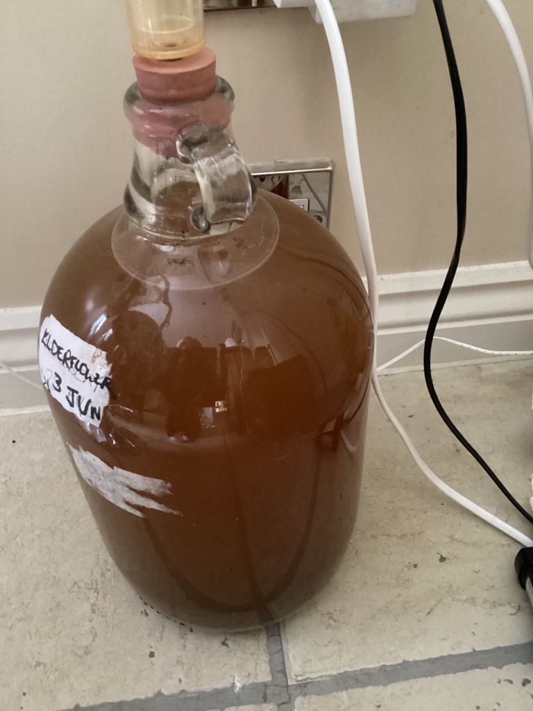 Demijohn for Wine Making - Clear Glass, Good Condition