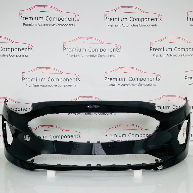 Ford Fiesta Front Bumper Mk8 Ecoboost Genuine Black H1bb-17757 | 2018-2022 [au37