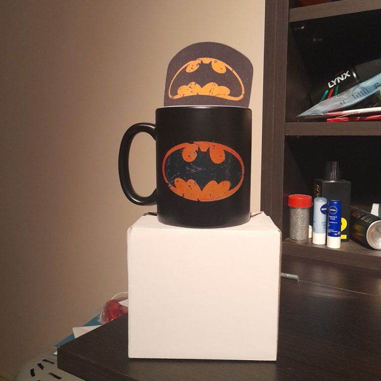  NEW Batman Mug/Coaster