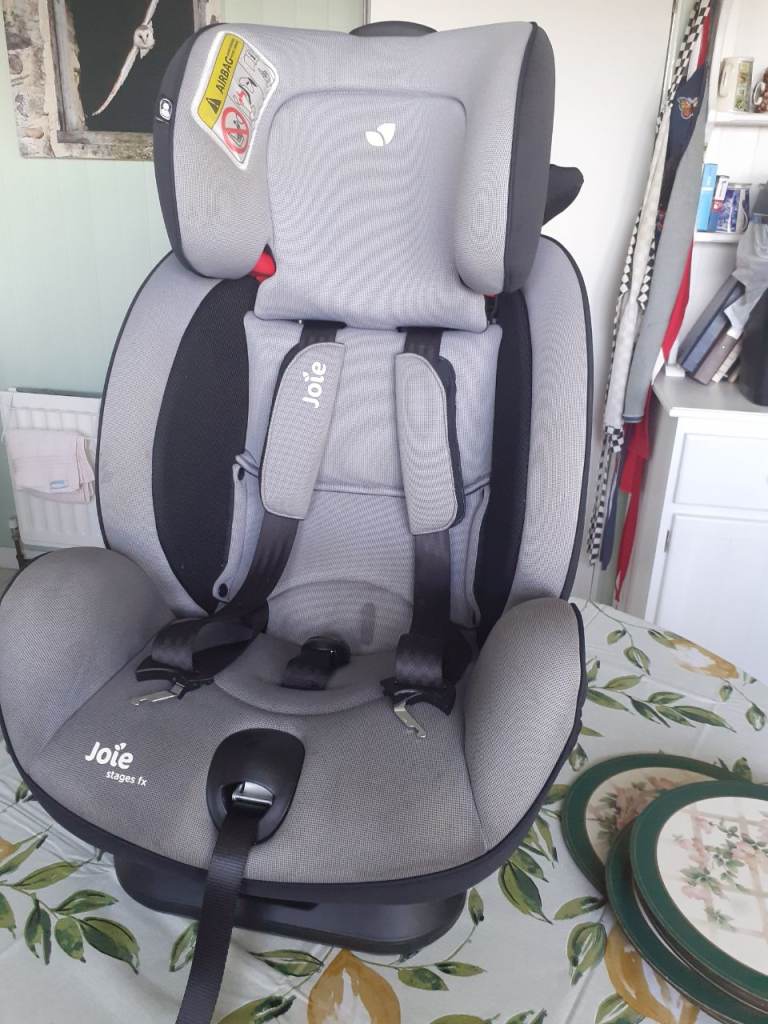 Joie Stages Car Seat – Grey, Good Condition
