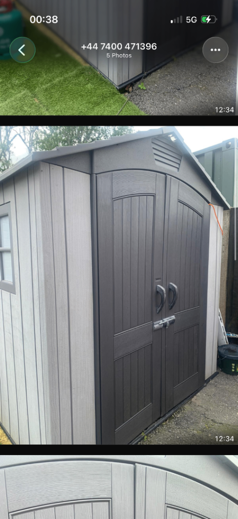 Costco plastic shed