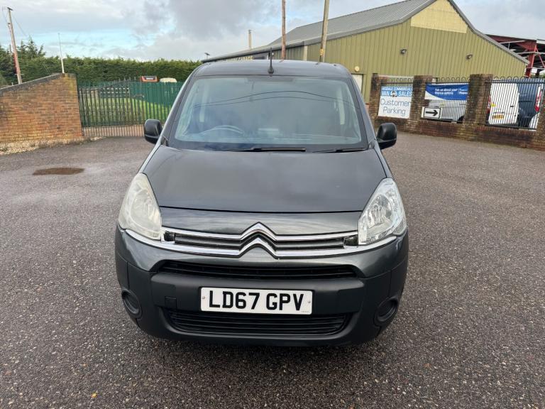 2017 Citroen Berlingo 1.6 BlueHDi 625Kg Enterprise MET GREY NO VAT PANEL VAN Diesel Manual