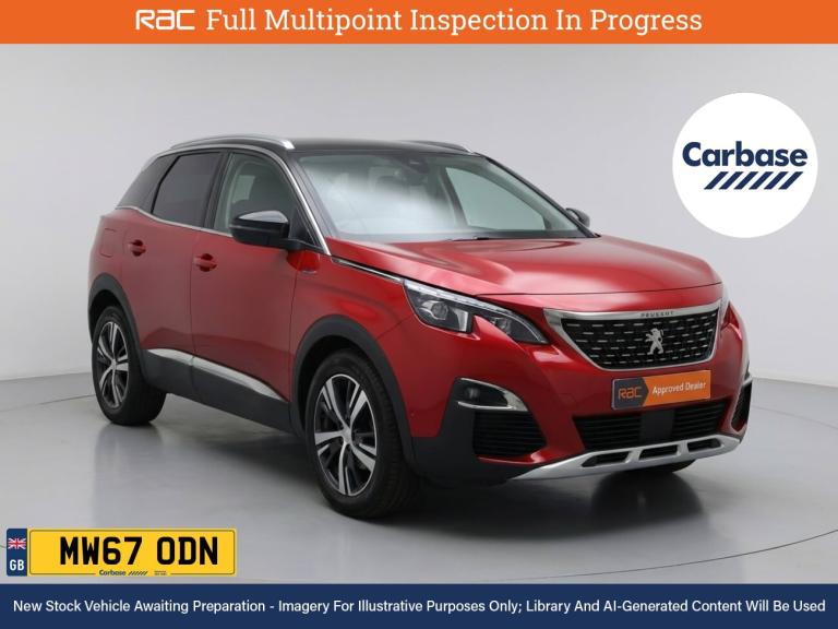 2018 Peugeot 3008 1.6 BlueHDi GT Line SUV 5dr Diesel EAT Euro 6 (s/s) (120 ps) SUV DIESEL Automatic