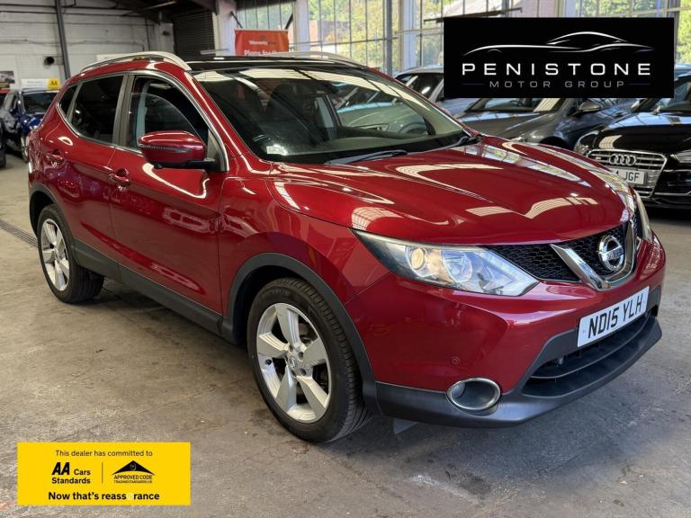 2015 Nissan Qashqai 1.5 dCi n-tec+ SUV 5dr Diesel Manual 2WD Euro 6 (s/s) (110 ps) HATCHBACK Dies...