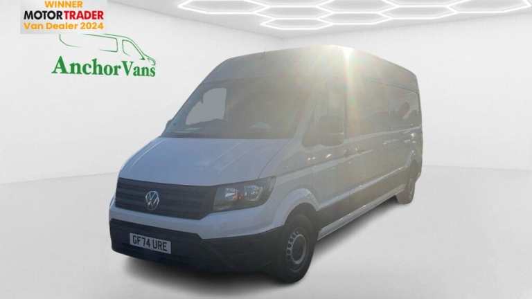 2024 Volkswagen Crafter LWB L3H2 High Roof Commerce Plus Cr35 Air Con Sensors EURO 6 Panel Van Di...
