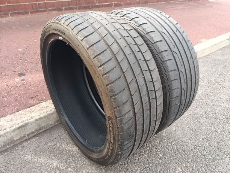 225 40 R18 tyres x2 part worn