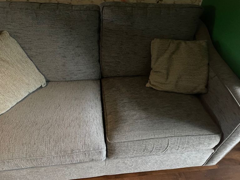 image for Scs blue sofa from DFS