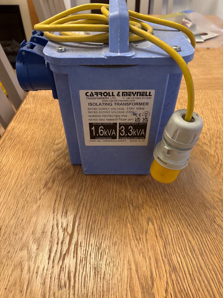 110 to 240v step up transformer 