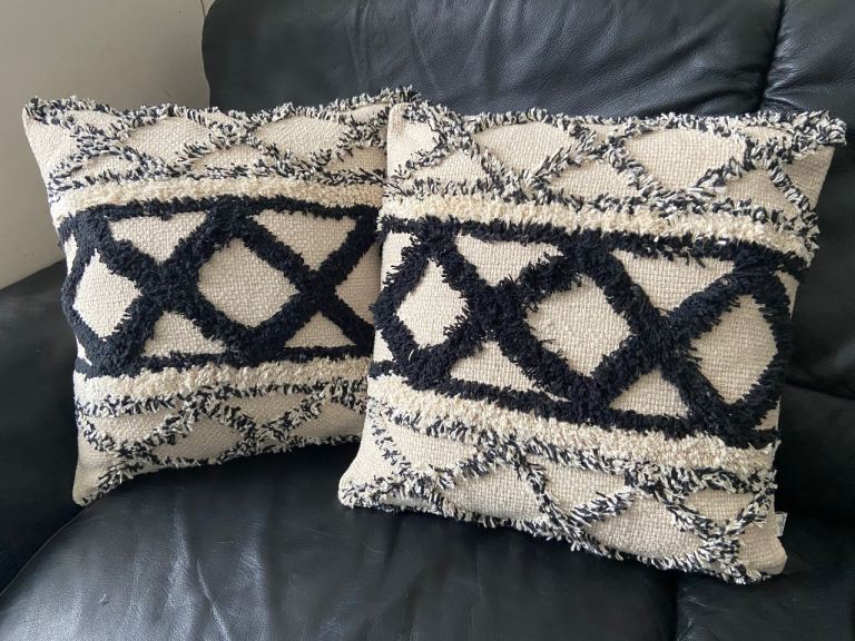 Sass & Belle Scandi Boho Cushion Covers - Brand New with Tags