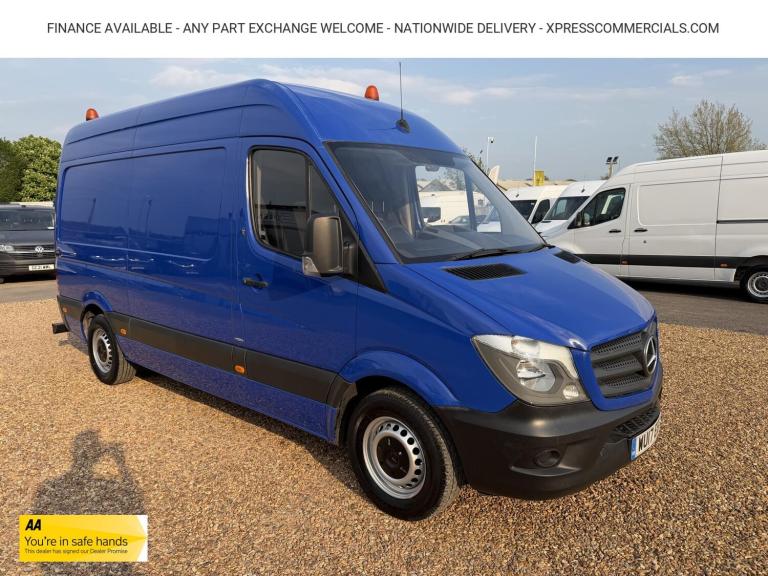2017 Mercedes-Benz Sprinter 2.1 314 CDi Panel Van 5dr Diesel Manual RWD L2 (213 g/km, 140 bhp) Pa...