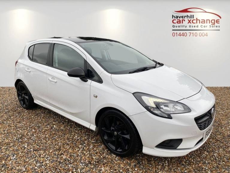 2019 Vauxhall Corsa 1.4i ecoTEC SRi VX Line Nav Black Hatchback 5dr Petrol Manual Euro 6 (90 ps H...