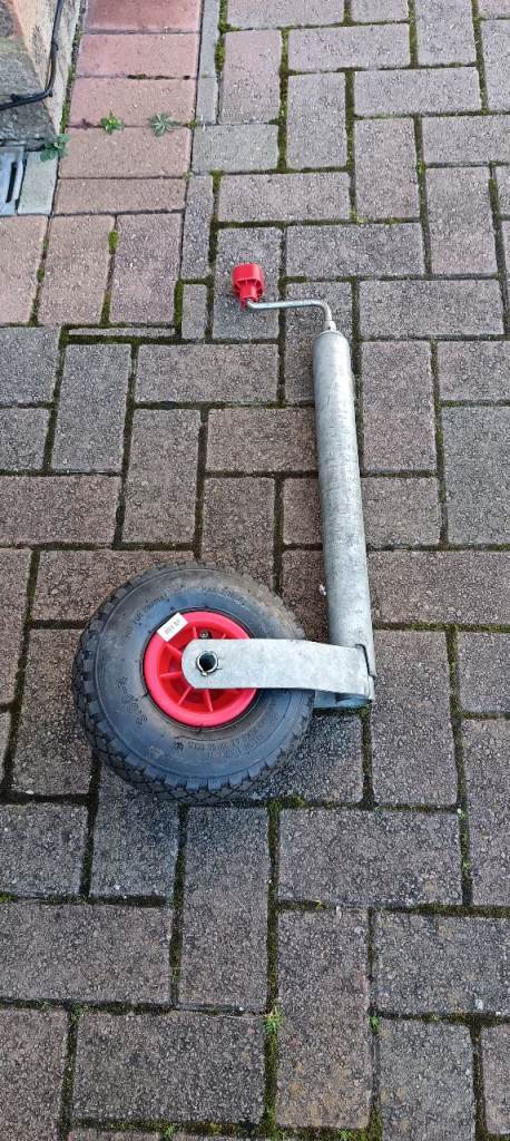Caravan Pneumatic Jockey Wheel 
