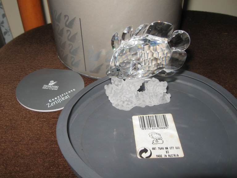 Swarovski Butterfly Fish - signed by designer