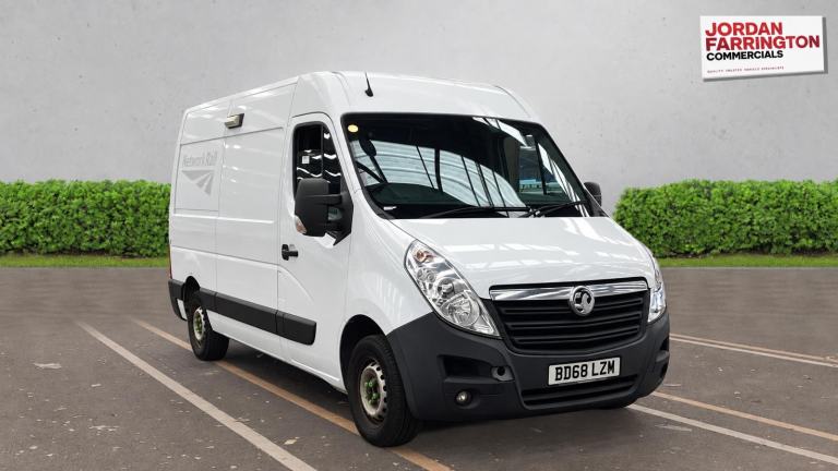 2018 VAUXHALL MOVANO L2 H2 WORKSHOP VAN EURO 6 DIRECT FROM NETWORK RAIL*AIR-CON*