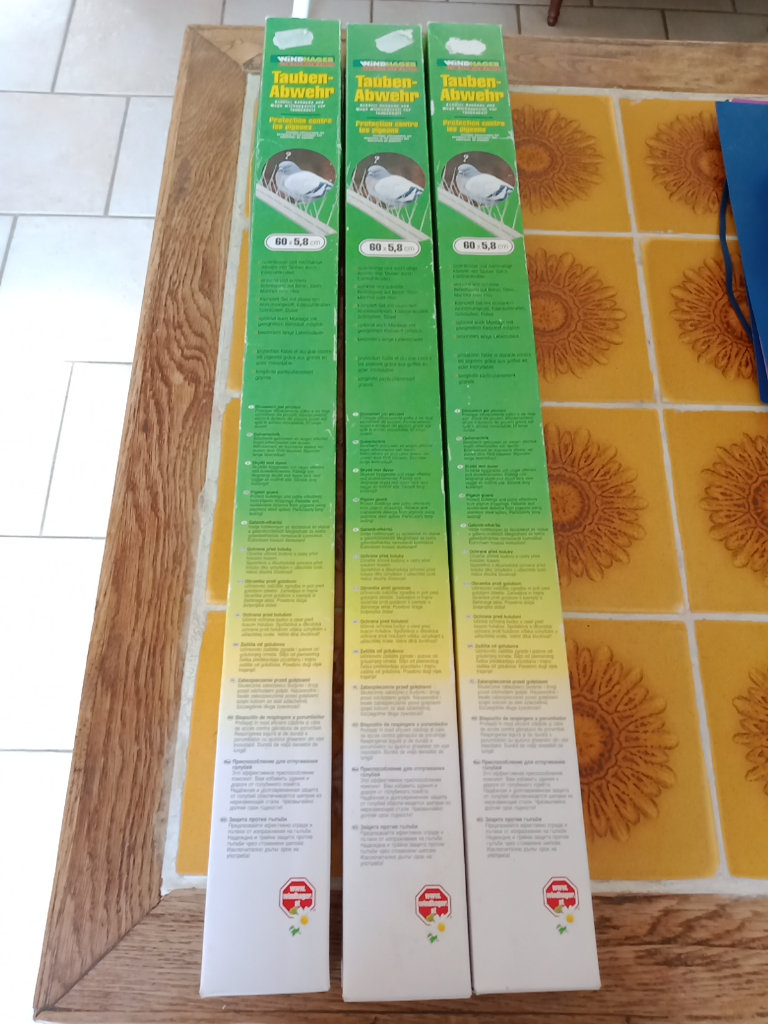 3 new packets anti bird spikes