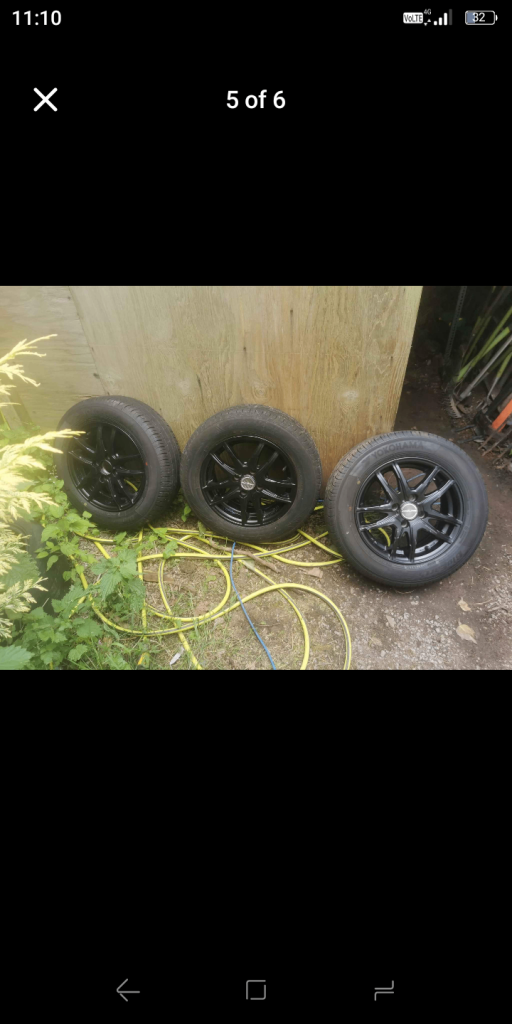 14" Wheels and tyres 
