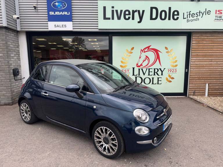 2019 Fiat 500 1.2 Star 2dr Dualogic CONVERTIBLE PETROL Automatic