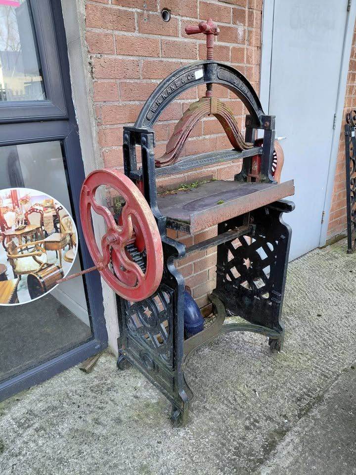 Vintage mangle for decoration, Ref:103