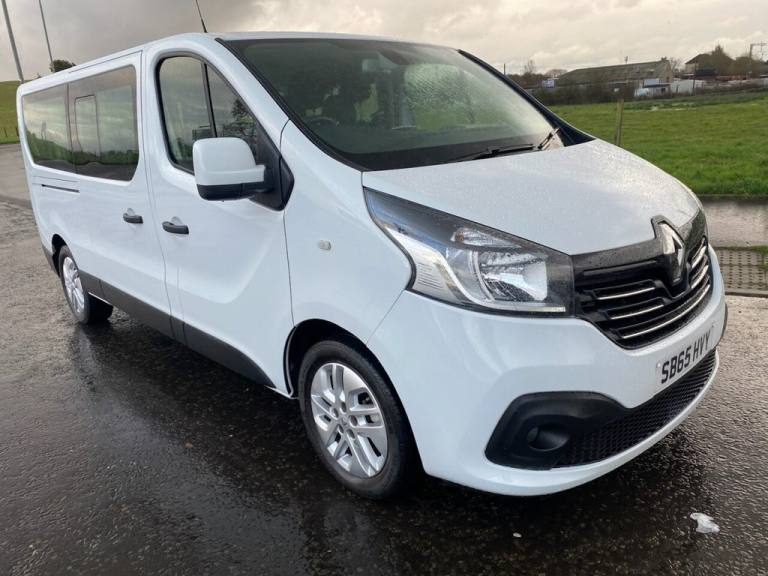 2015 65 RENAULT TRAFIC 1.6 DCI LL29 LWB 9 SEAT SPORT NAV NO VAT MINIBUS 1
