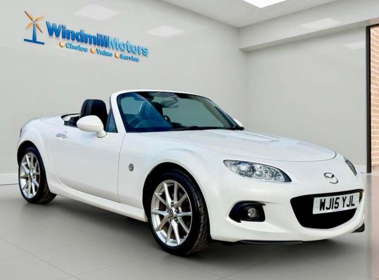 2015 Mazda MX-5 2.0i Sport Tech Nav 2dr CONVERTIBLE PETROL Manual