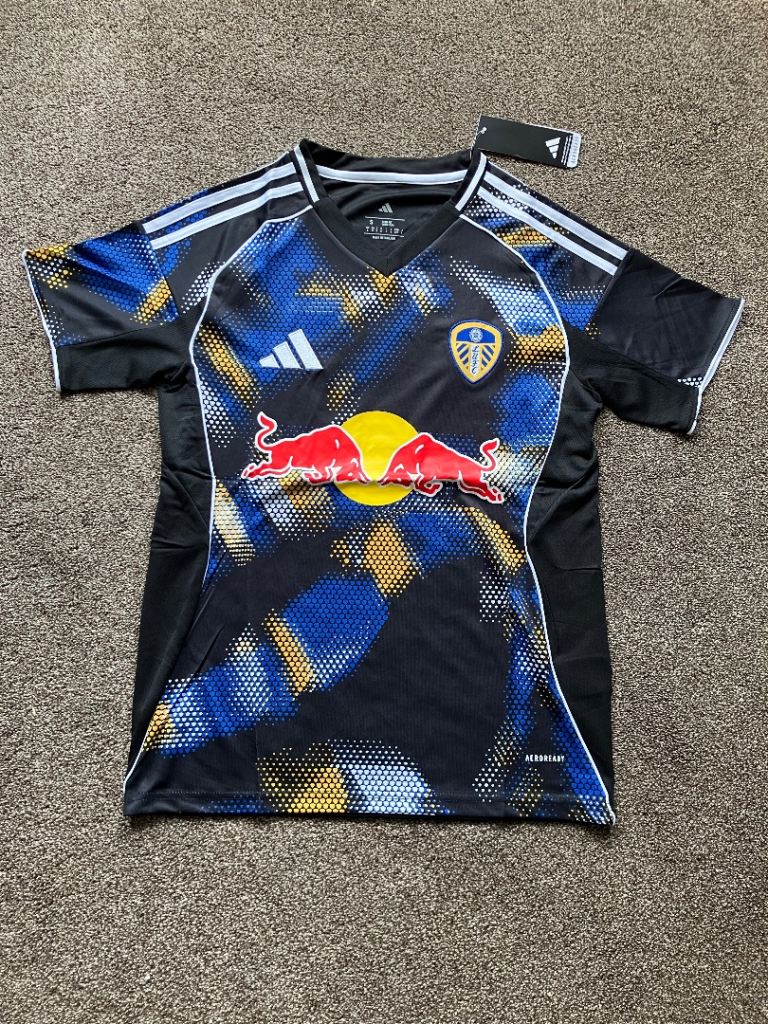  Brand new Adidas Leeds United Football jersey with Tags