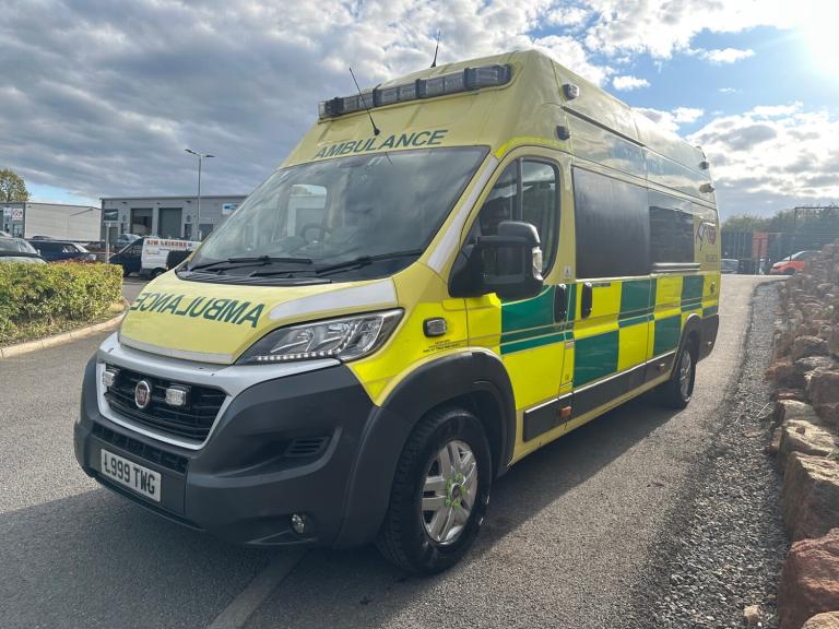 2016 Fiat Ducato 3.0 Multijet Extra High Roof AMBULANCE FULLY KITTED WORKING READY TO GO!!! NA Di...