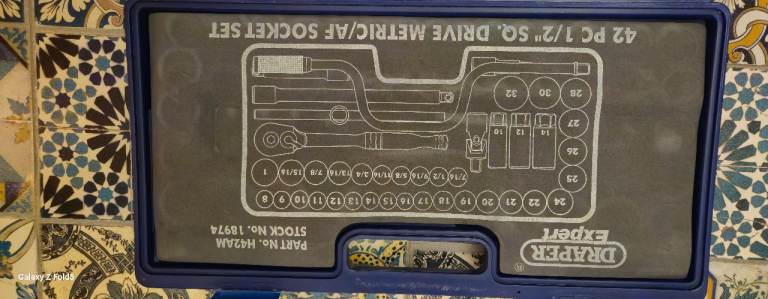 image for DRAPER PROFESSIONAL SOCKET SET.
