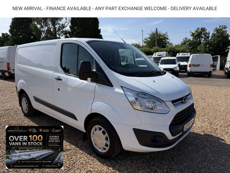 2016 Ford Transit Custom 2.2 TDCi 125ps Low Roof Trend Van PANEL VAN DIESEL Manual