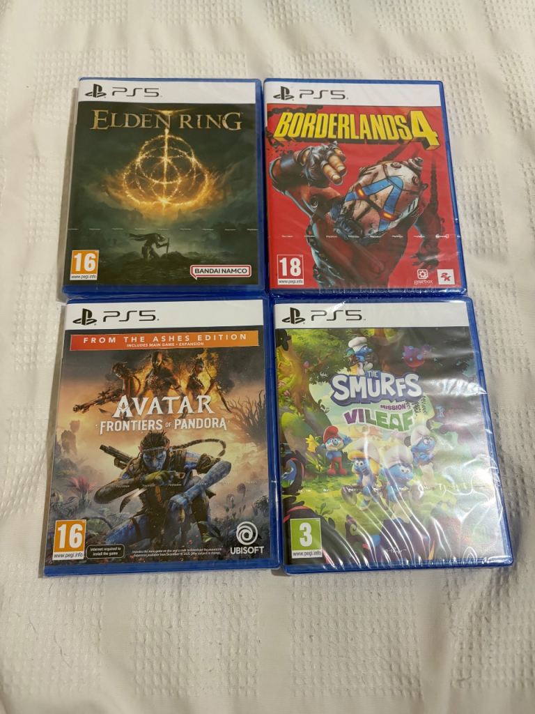 Ps5 games (sealed)