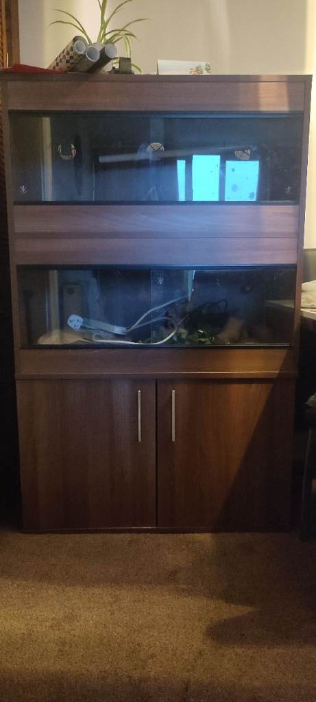 Custom made double vivarium 