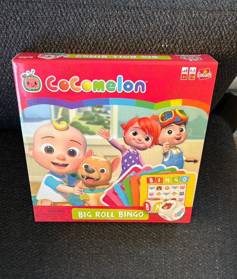 Cocomelon Big Roll Bingo Board Game – Brand New