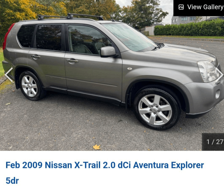 Nissan, X-TRAIL, Estate, 2009, Manual, 1995 (cc), 5 doors