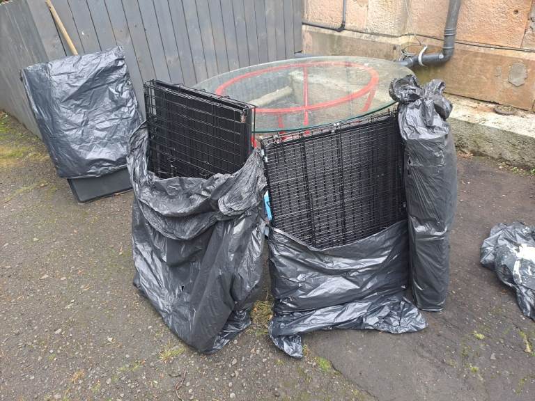 Free - 2 x medium dog crates
