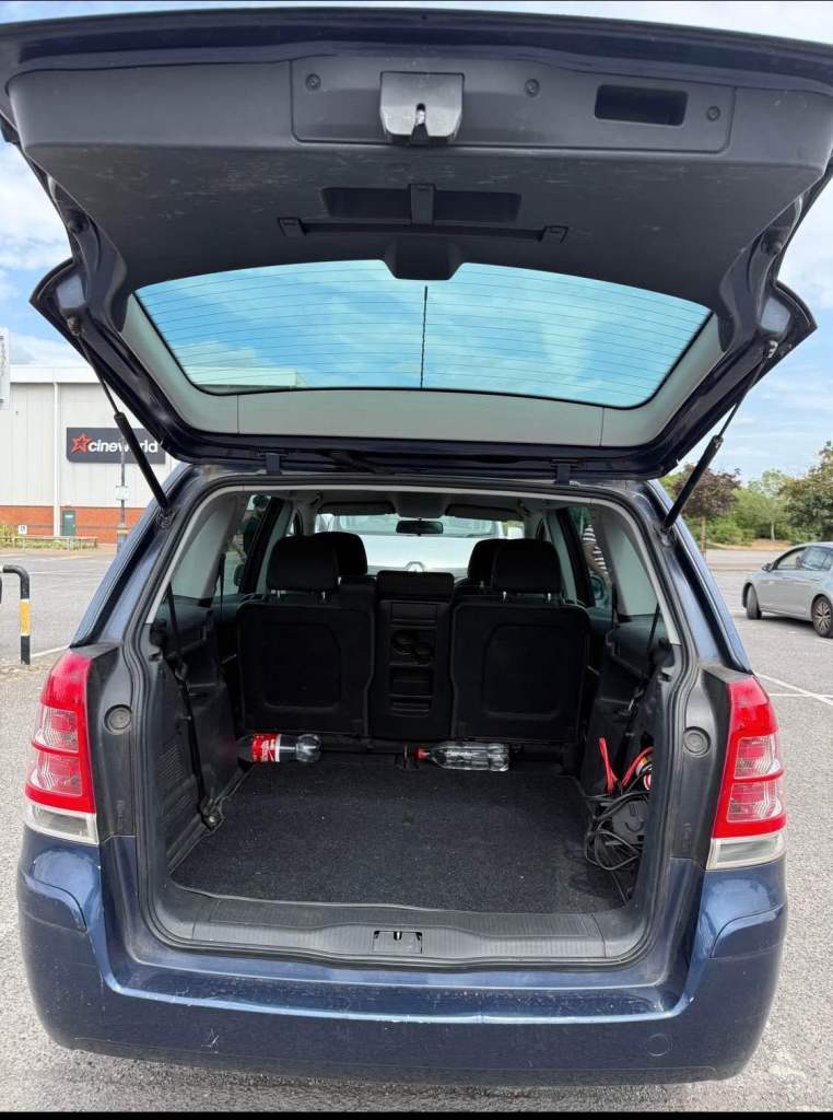 Vauxhall, ZAFIRA, MPV, 2012, Manual, 1598 (cc), 5 doors