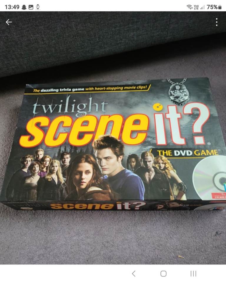 Twilight Scene it Board game( used once)